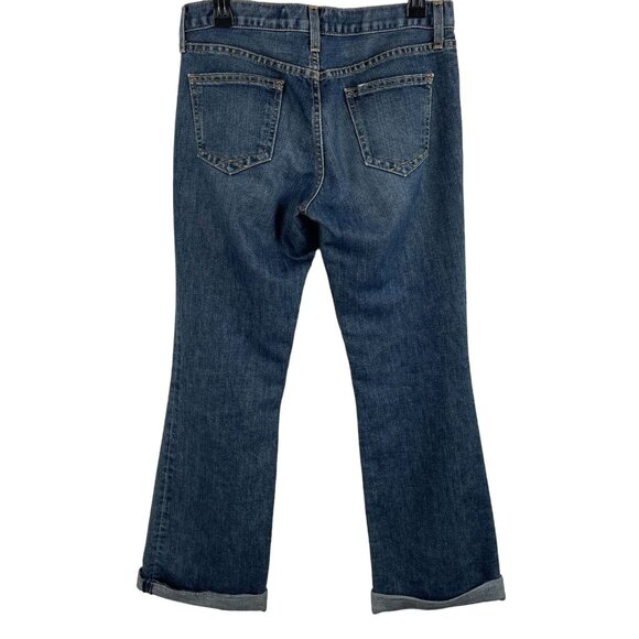 Gap Long & Lean Women Original Denim Jeans Size 4 Regular - Picture 2 of 9